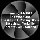 Ron Wood and The Art Of A Rolling Stone at Sassafraz